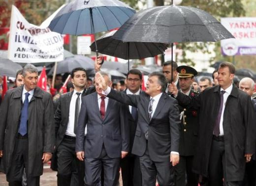 Abdullah Gül oraya ilk kez gitti!