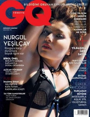 Nurgül Yeşilçay erkek dergisine poz verdi!