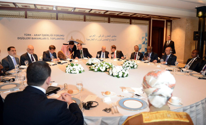 Başbakan'dan konuk bakanlara Filistin pastası