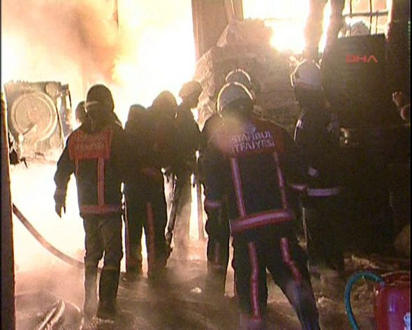 İstanbul'da büyük yangın