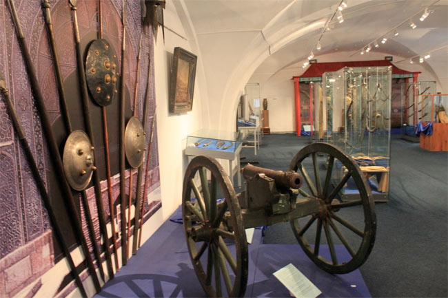 Osmanlı silahları Rusya'da sergide