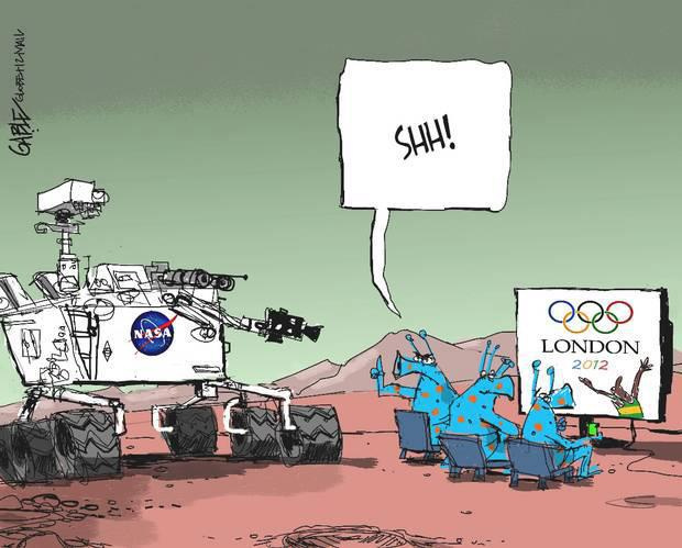 Mars karikatürleri sizi kopartacak