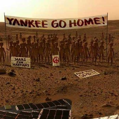 Mars karikatürleri sizi kopartacak