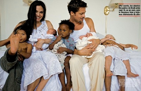 Angelina Jolie ile Brad Pitt'in çocukları