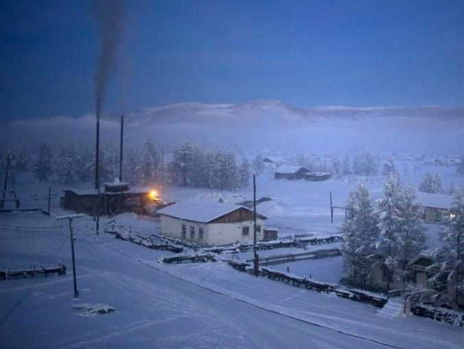 Dünyanın en soğuk köyü Oymyakon!