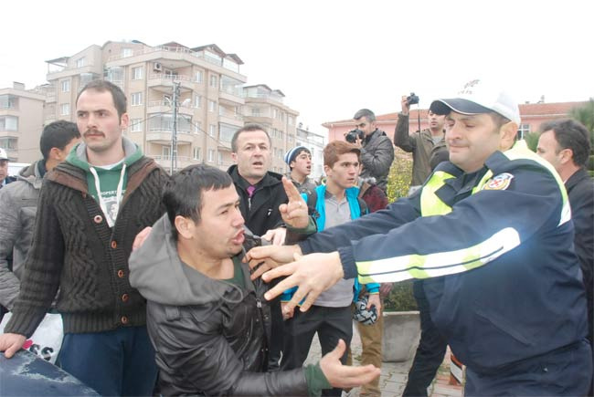 BDP heyetine Sinop'ta protesto