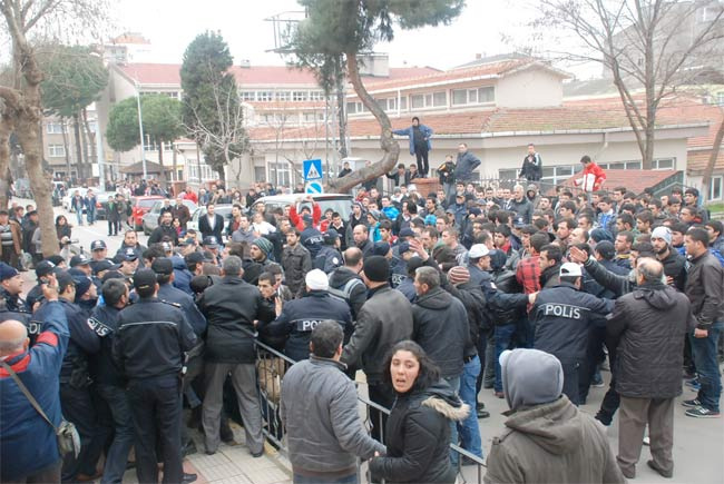 BDP heyetine Sinop'ta protesto