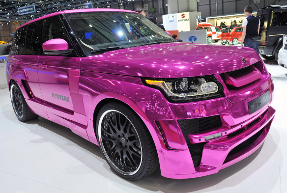 Bu renk Range Rover'a kim biner?