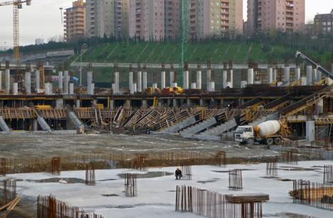 Aslantepe stadı şekillendi