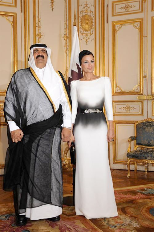 Katar Emiri'nin karısını gördünüz mü?