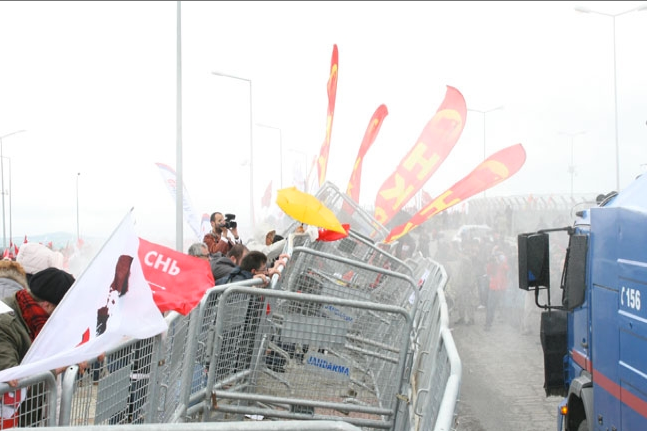 Silivri savaş meydanına döndü