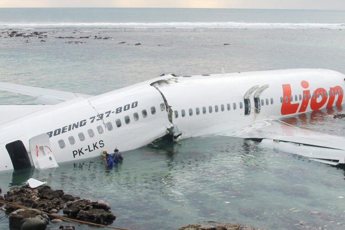 Pilot pisti ıskalayınca bakın nere indi?