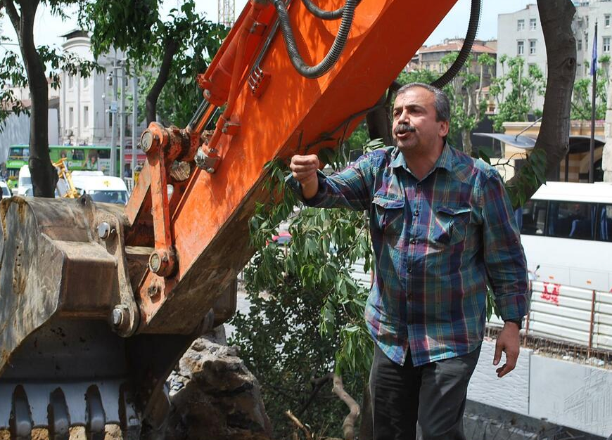 Taksim Gezi Parkı karıştı