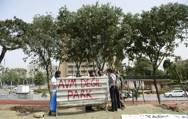 Taksim Gezi Parkı'nda son durum