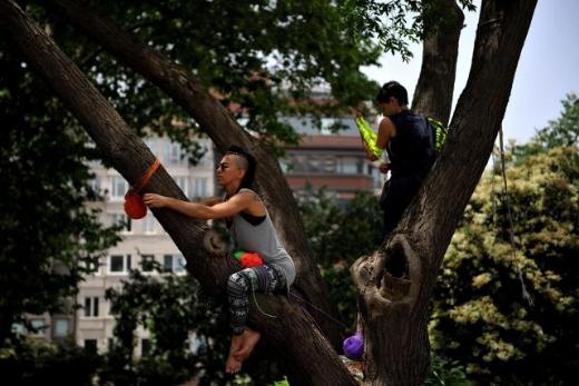 Gezi Parkı tıklım tıklım