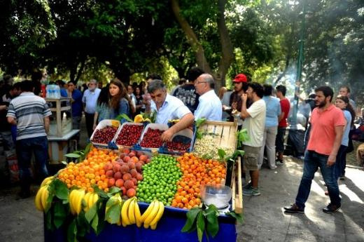 Gezi Parkı tıklım tıklım