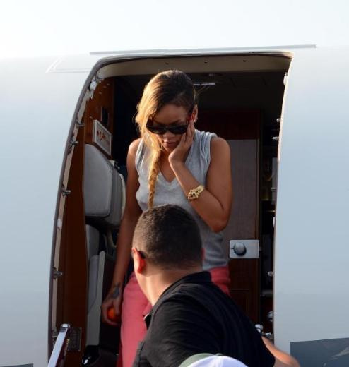 Rihanna İstanbul'u salladı