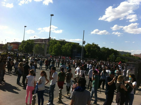Güven Park'ta Gezi eylemi devam ediyor!