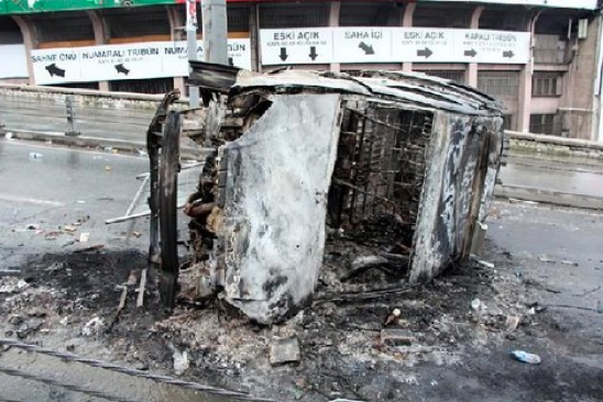 Bakın Taksim ne hale geldi