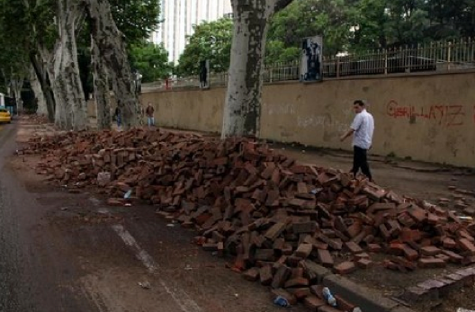 Bakın Taksim ne hale geldi