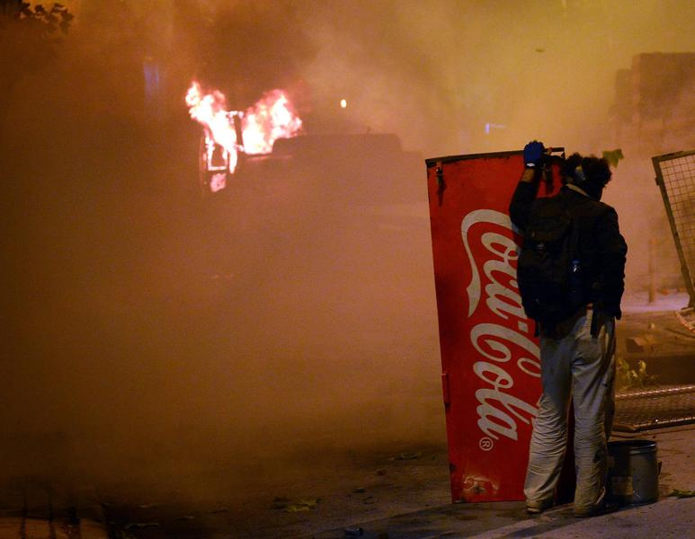 Ankara dün gece bu haldeydi