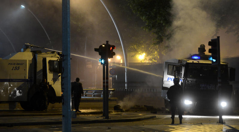 Ankara dün gece bu haldeydi