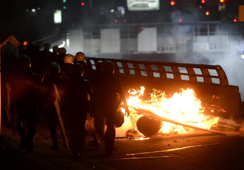 Ankara dün gece bu haldeydi