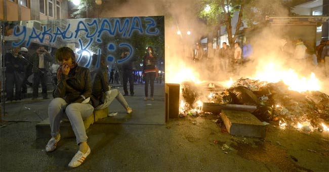 Ankara güne olaylarla başladı