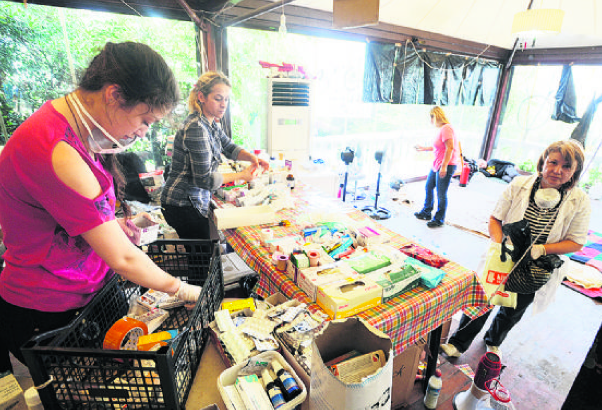 Gezi Parkı'nda ücretsiz market