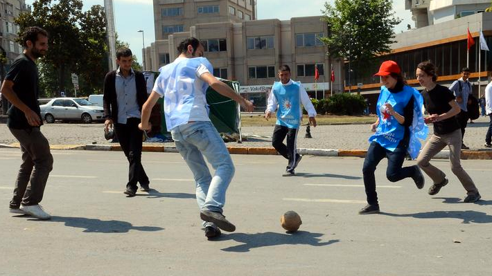 Taksim Gezi Parkı'nda şu an!