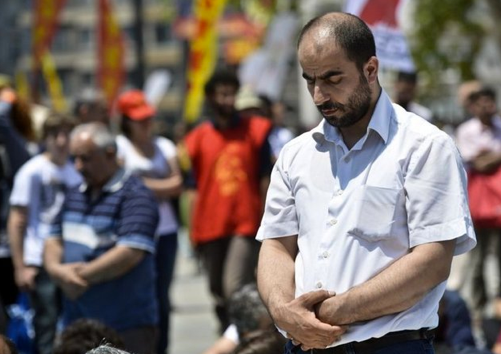 Gezi'de cuma namazı kılındı