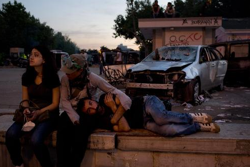 Time'dan çarpıcı Gezi kareleri 