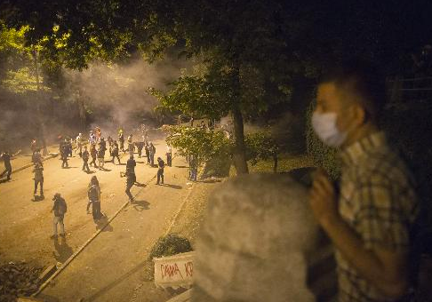 Time'dan çarpıcı Gezi kareleri 