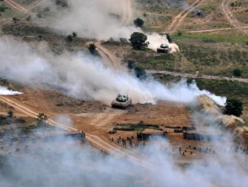 Orgeneral Necdet Özel tatbikata katıldı