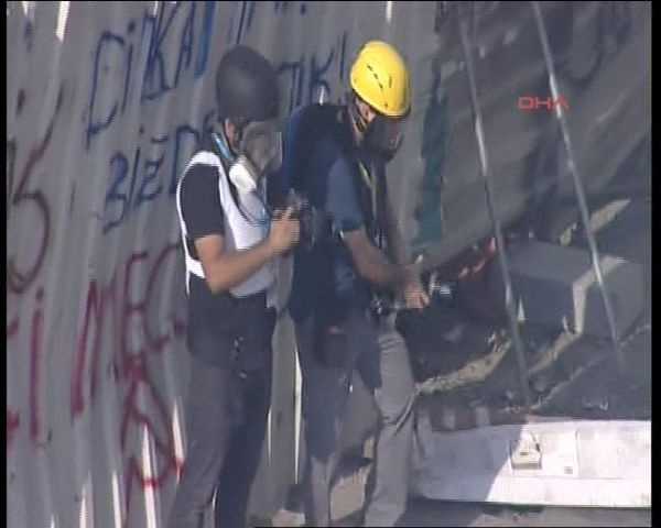 Taksim'e müdahalenin ilk görüntüleri