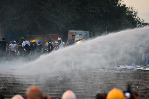 İşte Gezi Parkı'na müdahale anı