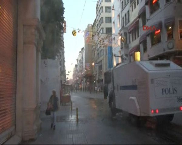 Taksim yine karıştı