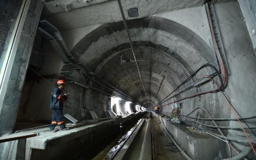 Marmaray'ın içinden merak edilen kareler