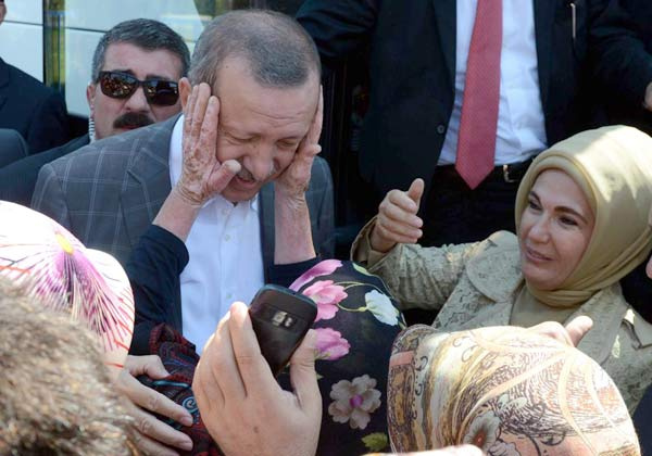 Başbakan Erdoğan Rize'de böyle görüntülendi