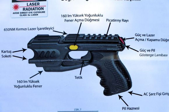 İşte polisin yeni elektroşok silahı