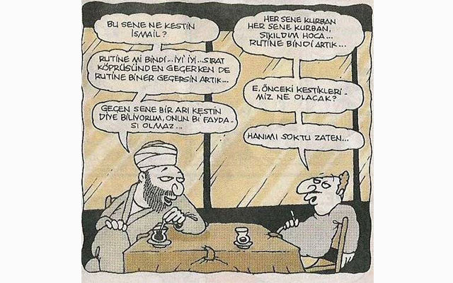 Güldüren bayramlık karikatürler