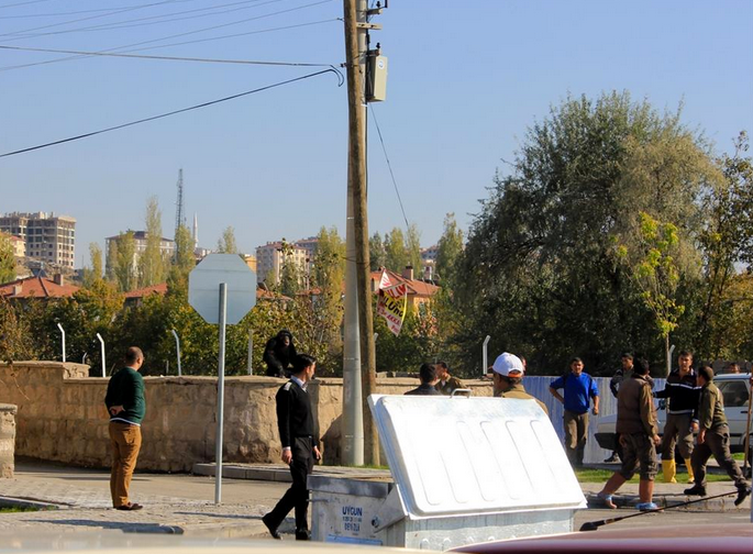 Kayseri'de şempanze paniği