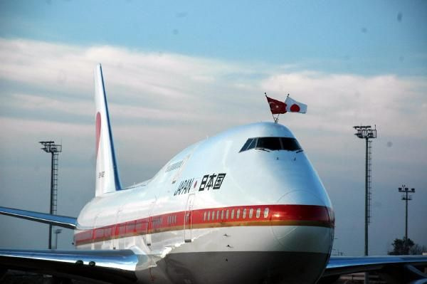 Marmaray'ın açılışına dev uçağıyla geldi