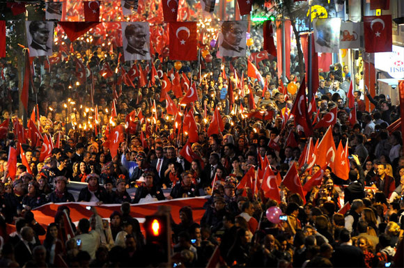 29 Ekim Cumhuriyet Bayramı coşkuyla kutlanıyor