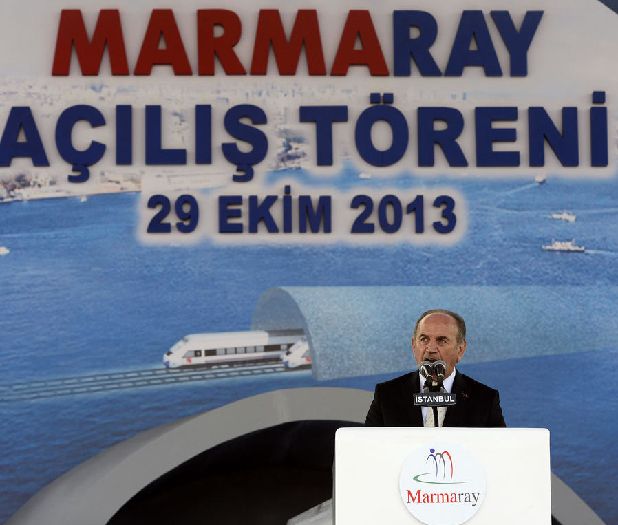 Asrın Projesi Marmaray için tarihi tören