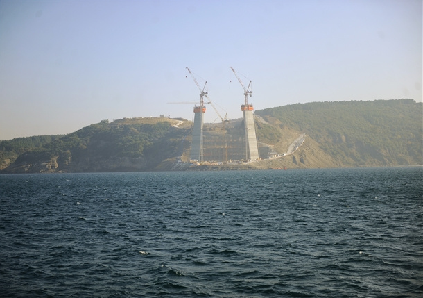Yavuz Sultan Selim Köprüsü ilk kez görüntülendi