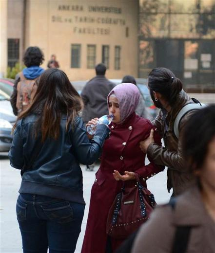 Ankara DTCF'de öğrenci eylemi