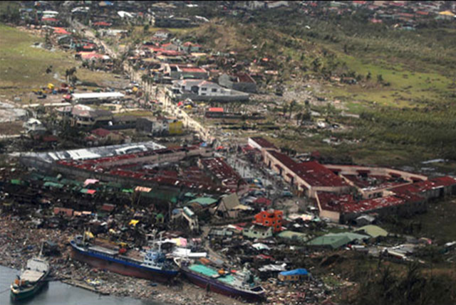 Haiyan tayfunundan önce ve sonra Filipinler