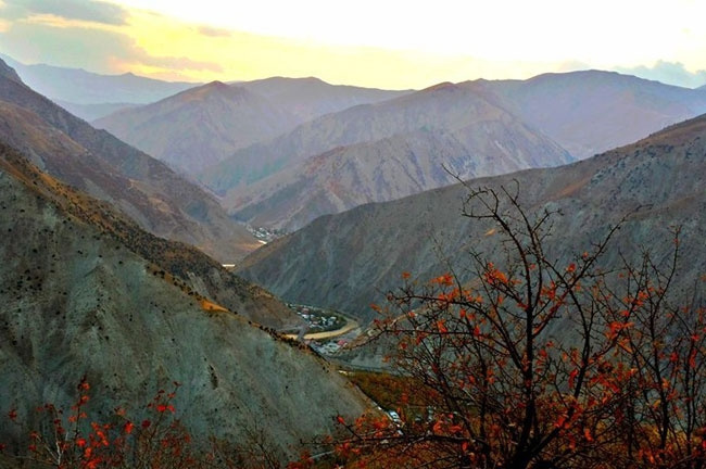 Hakkari'den sonbahar manzaraları