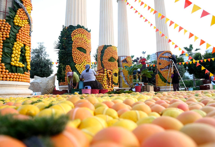 Mersin Narenciye Festivali'ne hazır